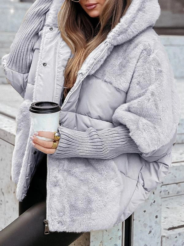 ORIANA | ABRIGO OLIVIA CREATION GRIS PLATA