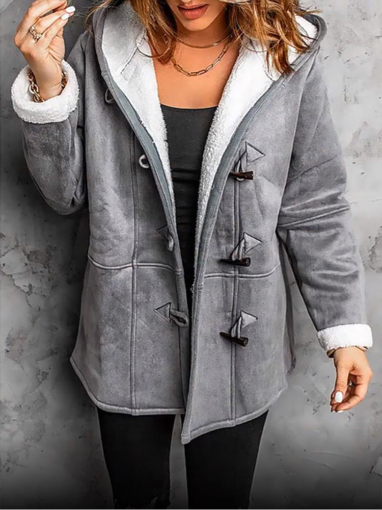 JOSELIN | CHAQUETA DE TERCIOPELO Y BORREGO INTERIOR