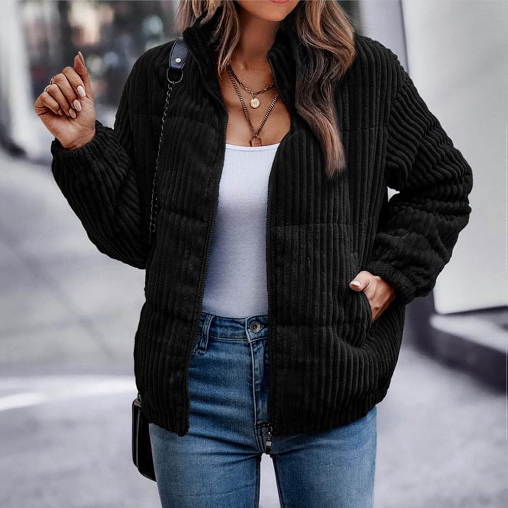 LYRISA | CHAQUETA ACANALADA OLIVIA EDITION