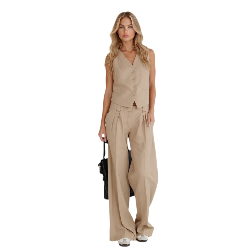 ANITA | CONJUNTO ELEGANTE DE LINO
