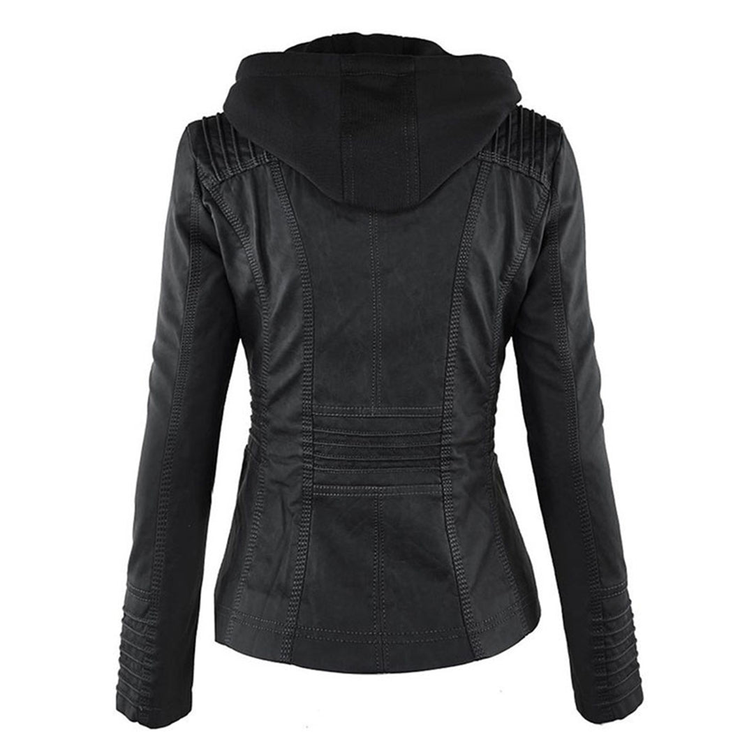 PIA | CHAQUETA DE PIEL CUERO