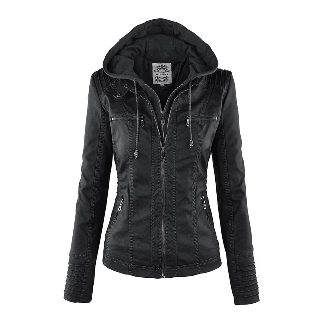 PIA | CHAQUETA DE PIEL CUERO