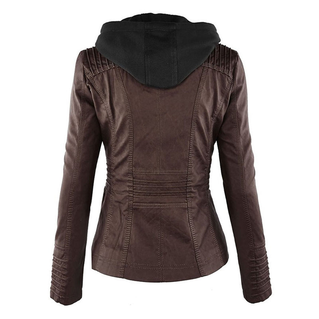 PIA | CHAQUETA DE PIEL CUERO