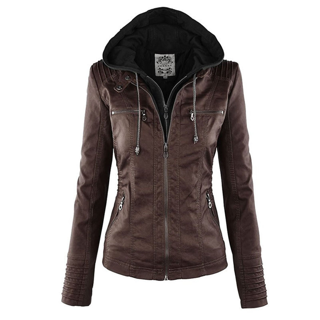 PIA | CHAQUETA DE PIEL CUERO