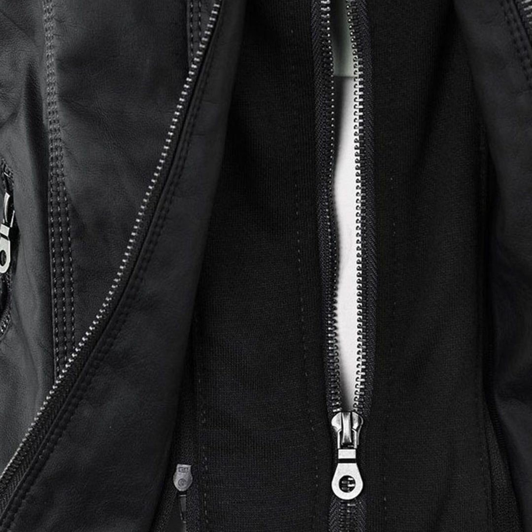 PIA | CHAQUETA DE PIEL CUERO