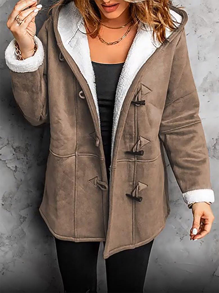 JOSELIN | CHAQUETA DE TERCIOPELO Y BORREGO INTERIOR