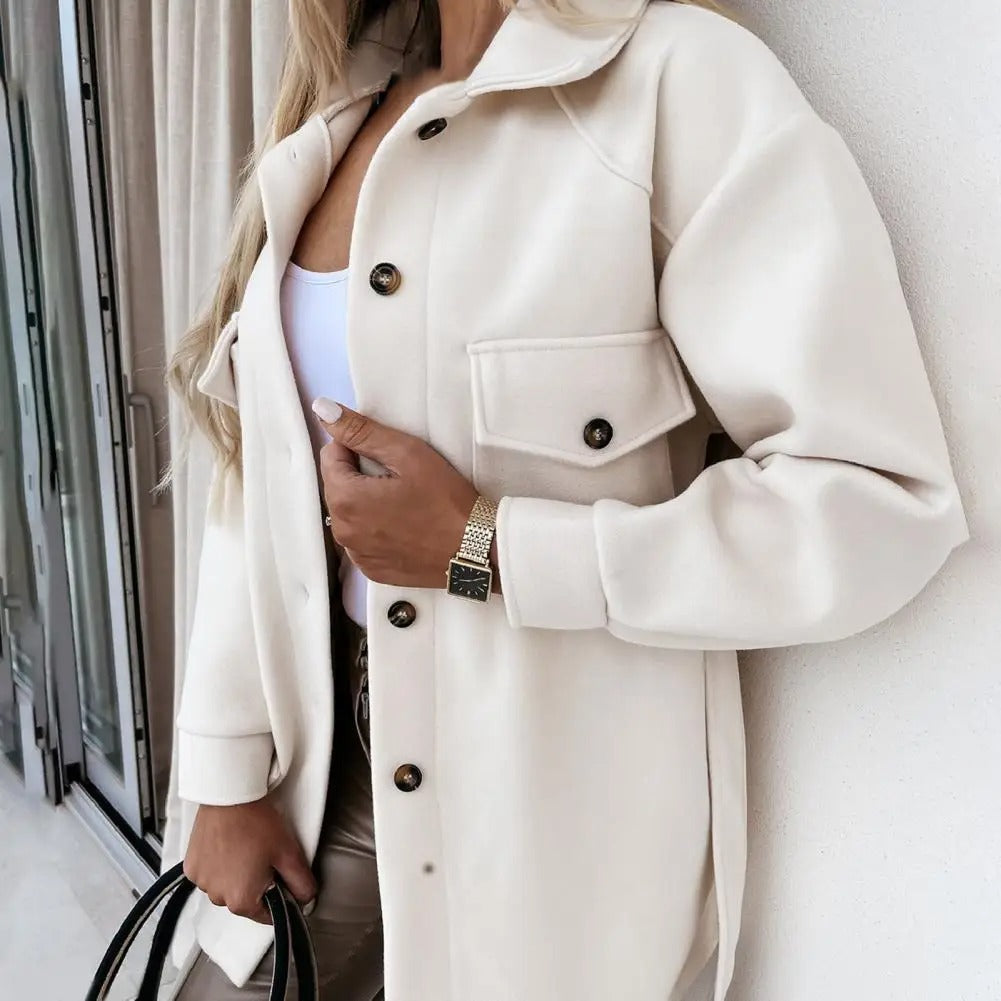 ESTONIA | CHAQUETA CON CINTURÓN