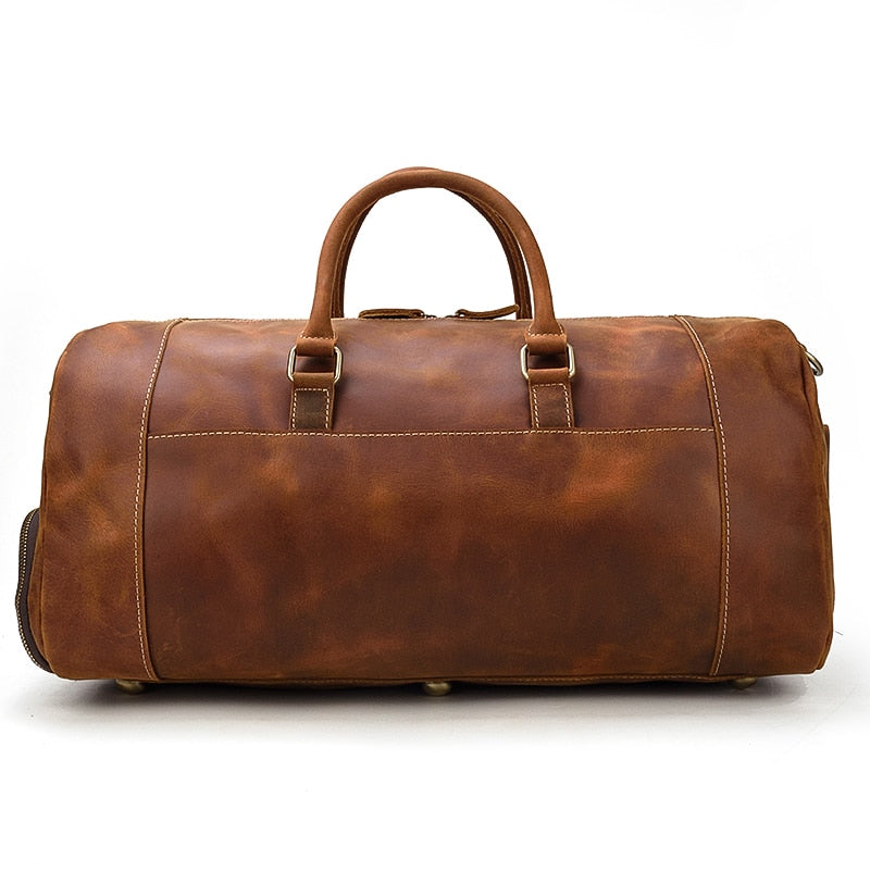 BOLSO DE VIAJE EN PIEL