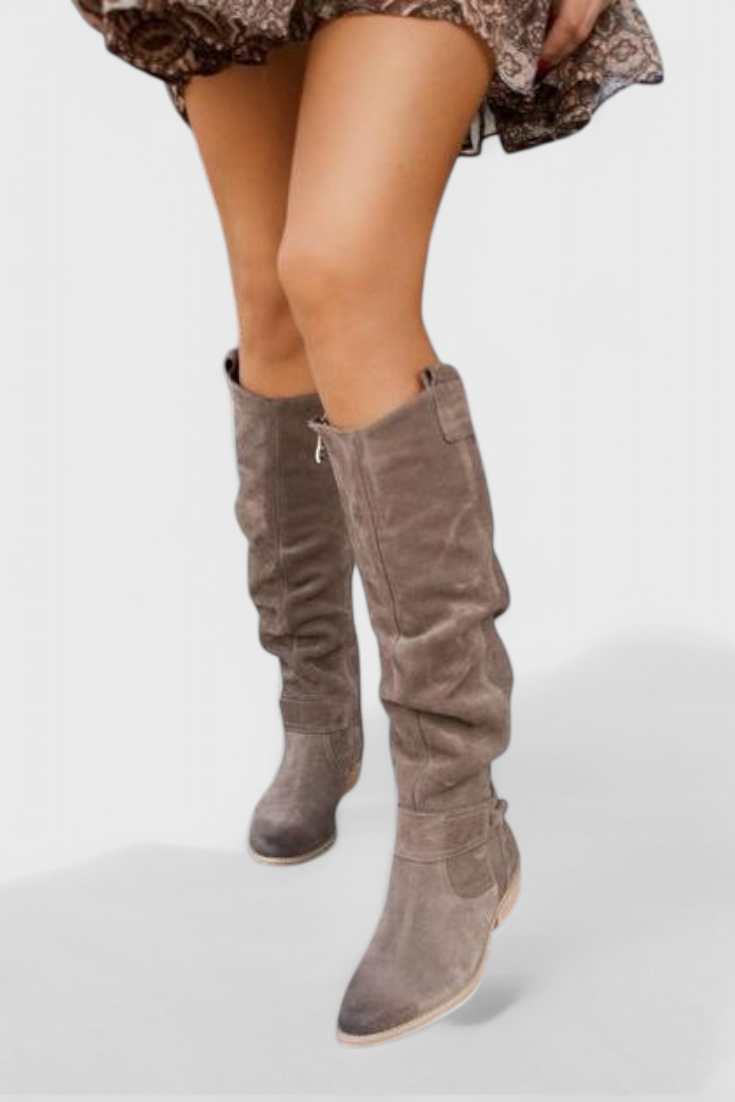 VALENTINA | BOTAS ALTAS DE ANTE