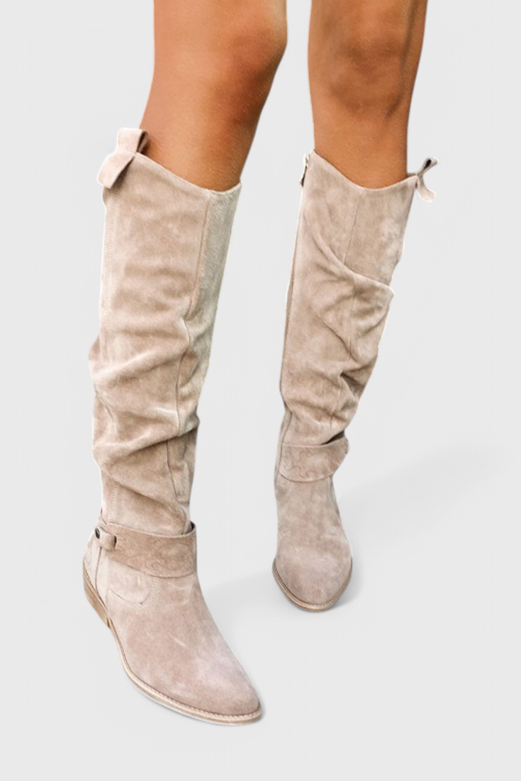 VALENTINA | BOTAS ALTAS DE ANTE