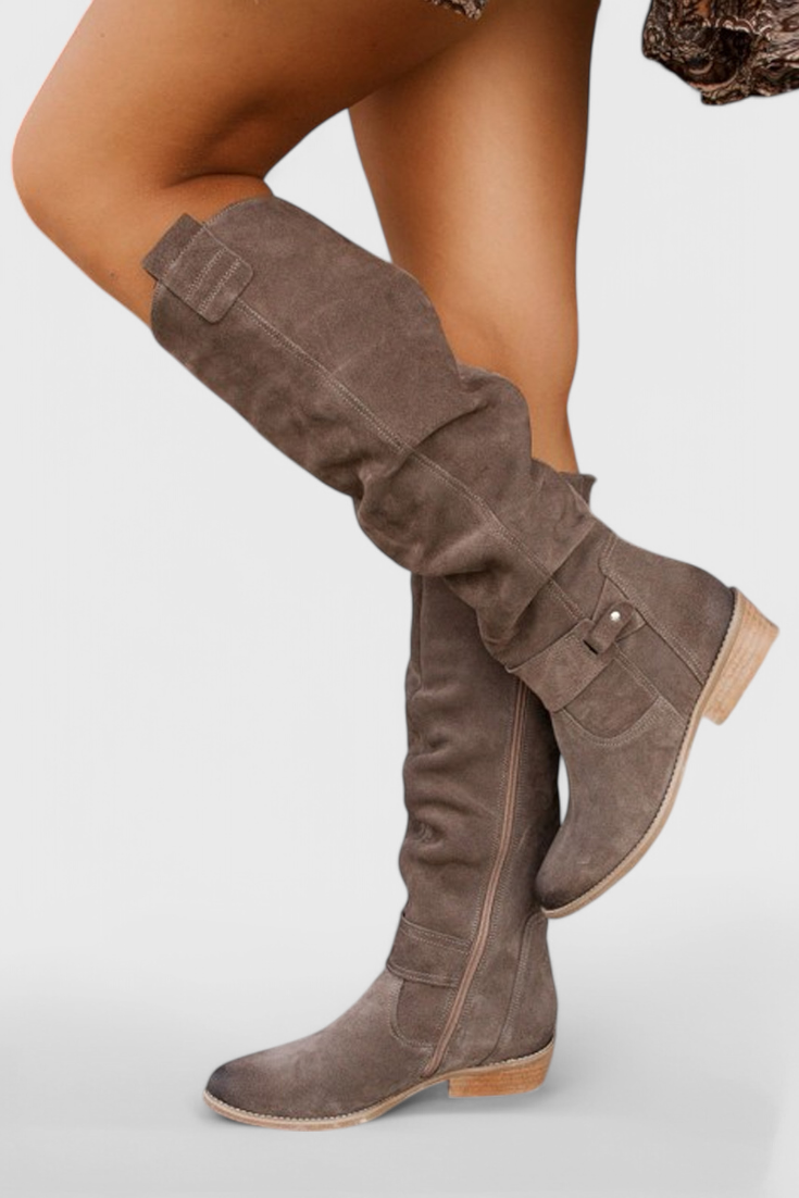 VALENTINA | BOTAS ALTAS DE ANTE