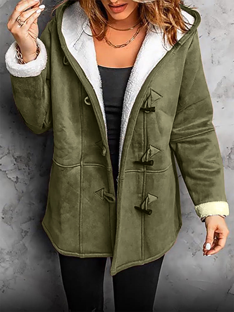 JOSELIN | CHAQUETA DE TERCIOPELO Y BORREGO INTERIOR
