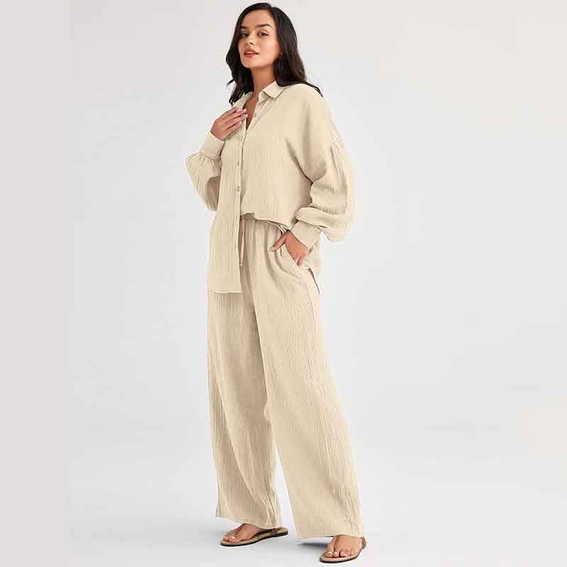 MALLER | CONJUNTO CAMISA DE LINO
