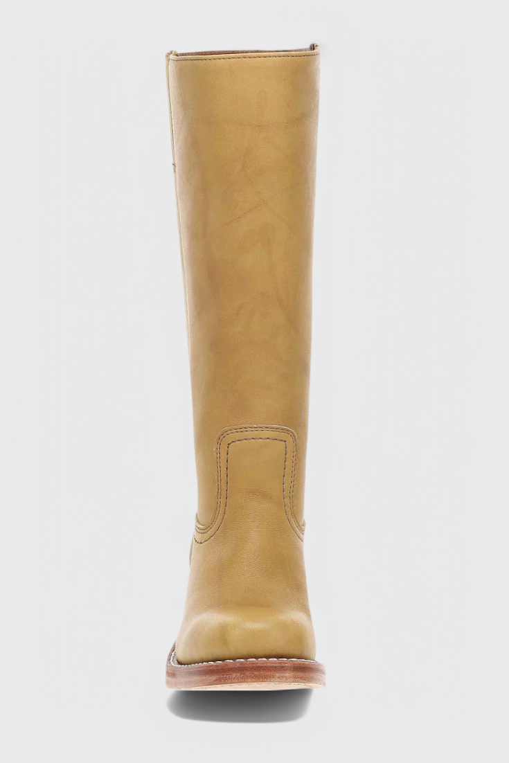 CARMEL | BOTAS DE PIEL MOSTAZA