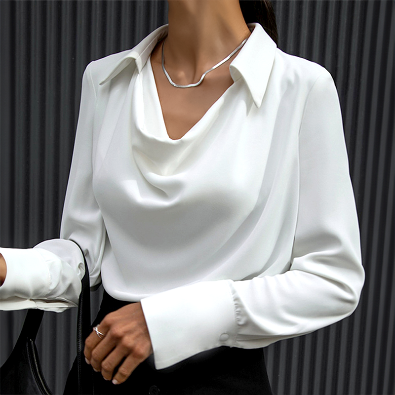 CASSIE | BLUSA ELEGANTE SATINADA