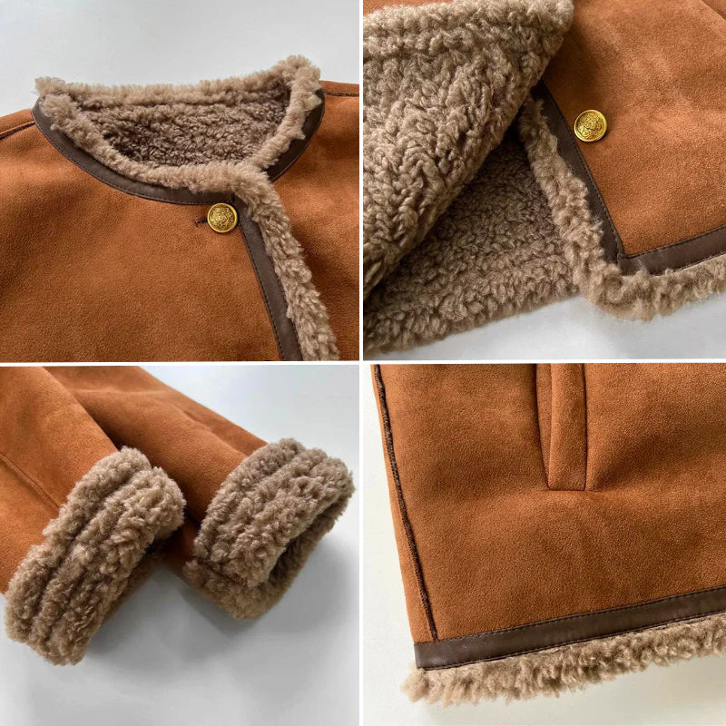 ROSALIA | CHAQUETA BOMBER CON BORREGUITO
