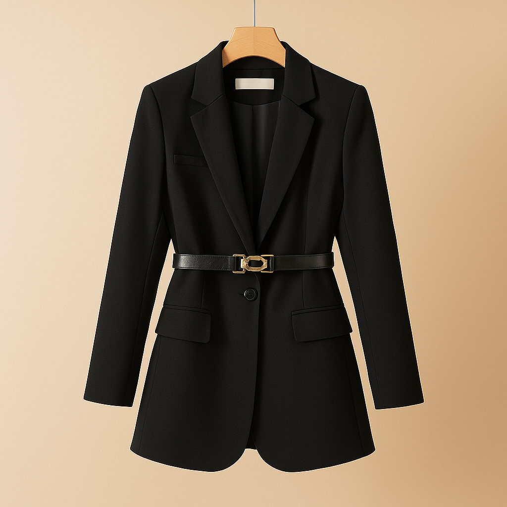 BLAZER CON CINTURÓN OLIVIA EDITION