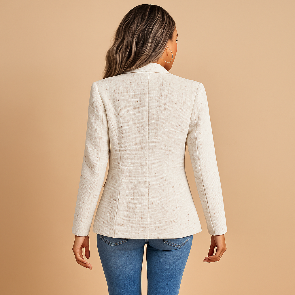 YASIE | BLAZER CON BOTONES Y BOLSILLOS OLIVIA