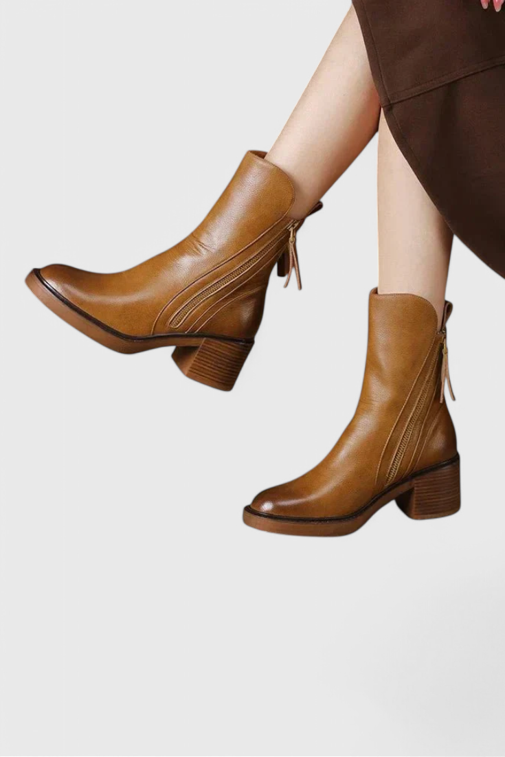 MARIPAZ | BOTAS DE PIEL CUERO
