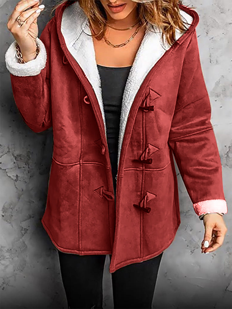 JOSELIN | CHAQUETA DE TERCIOPELO Y BORREGO INTERIOR