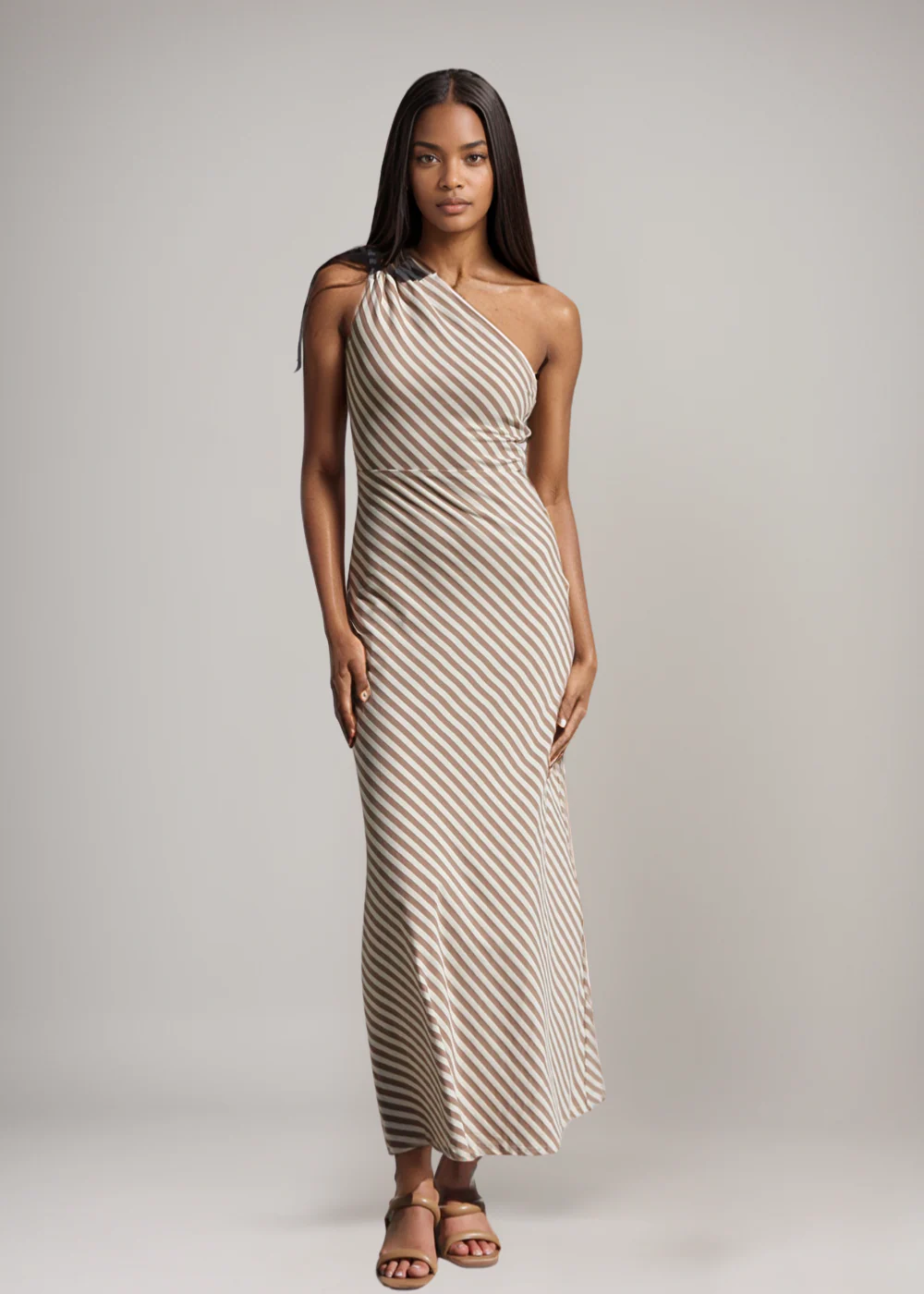 RESHIA| VESTIDO DE RAYAS