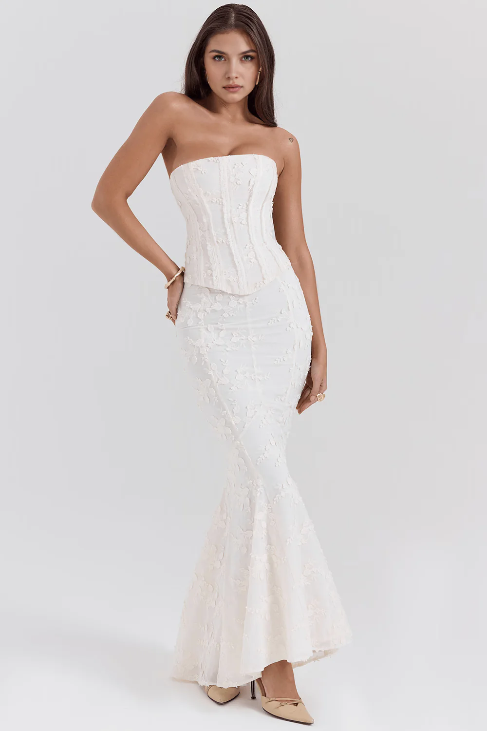 ETERNA | CONJUNTO DE DOS PIEZAS CON CORSÉ ELEGANTE