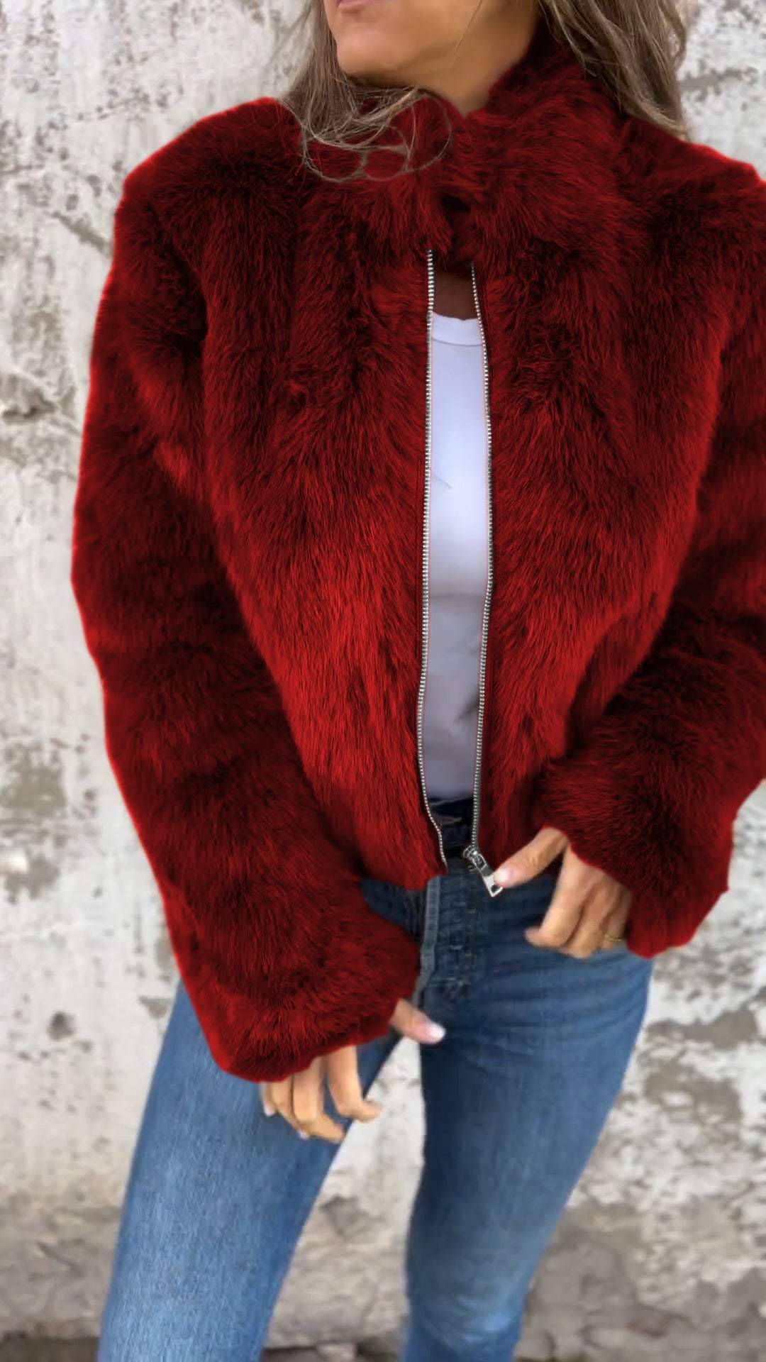 SARIETTA | CHAQUETA DE PELO OLIVIA EDITION