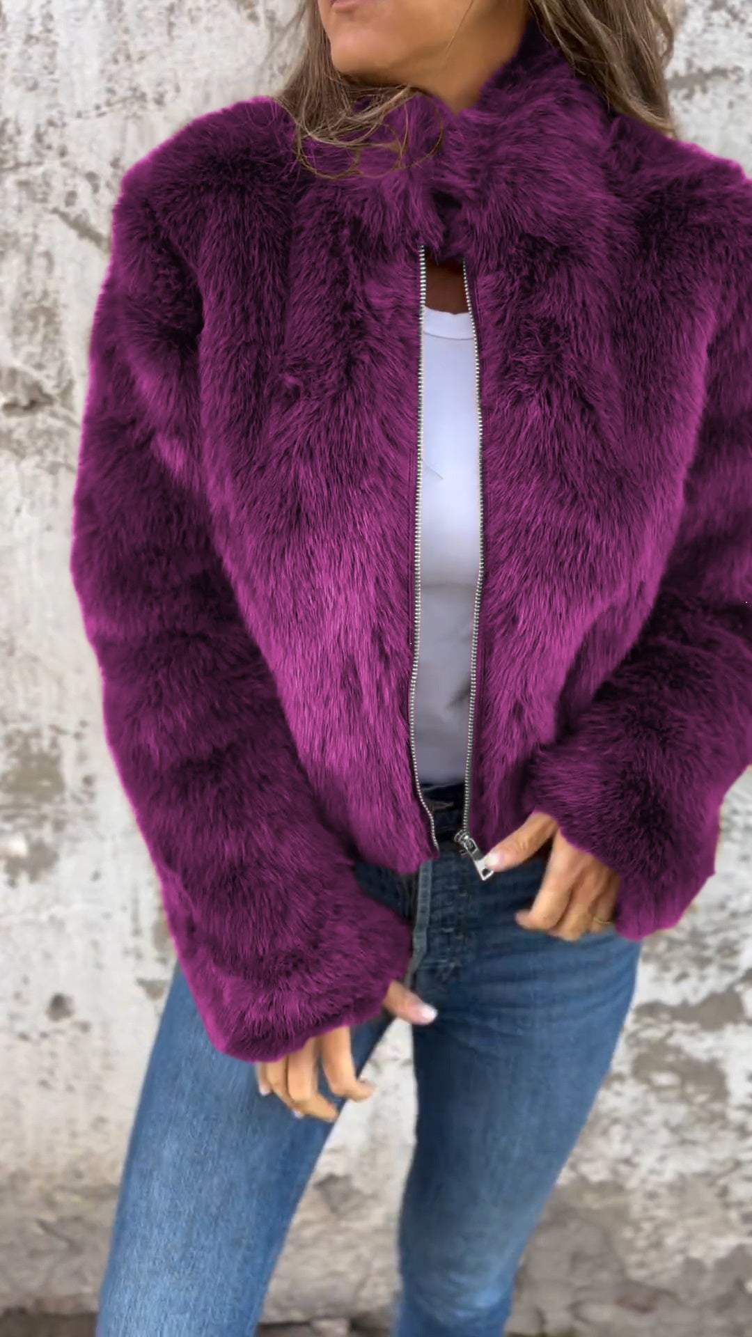 SARIETTA | CHAQUETA DE PELO OLIVIA EDITION