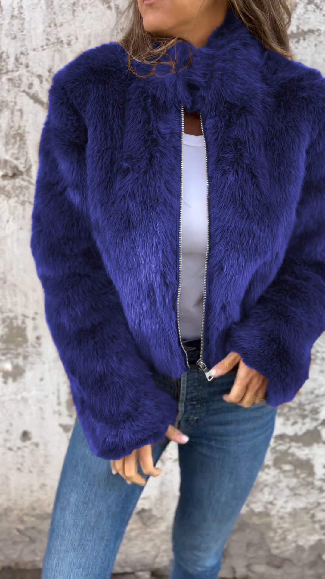 SARIETTA | CHAQUETA DE PELO OLIVIA EDITION