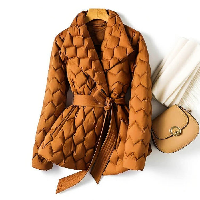 TIZIANA | CHAQUETA PLUMAS OLIVIA