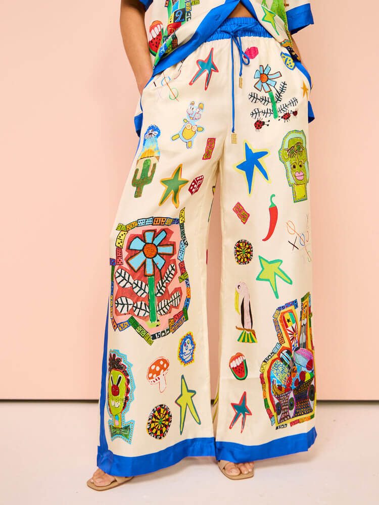 ART LOVER | CONJUNTO DOS PIEZAS ESTAMPADO ARTÍSTICO