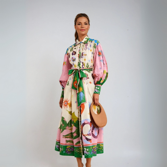 SELENIA | VESTIDO MULTICOLOR TOP VENTAS 2025