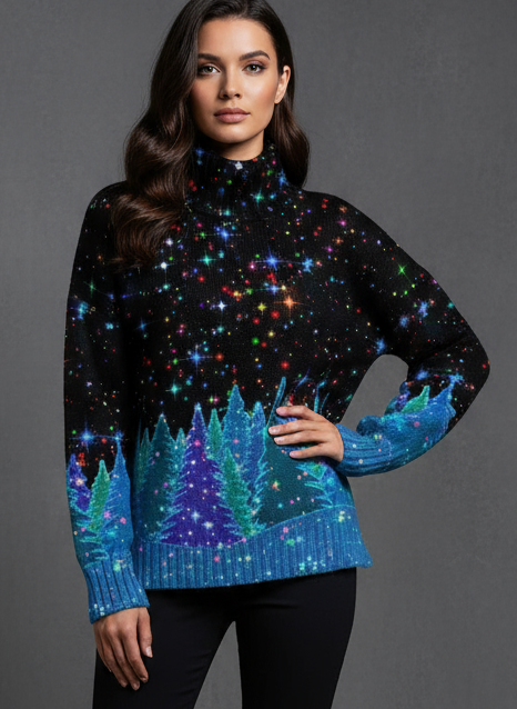 JERSEY DE CUELLO ALTO NAVIDEÑO