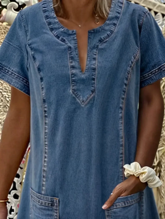 MORGANE | VESTIDO VAQUERO
