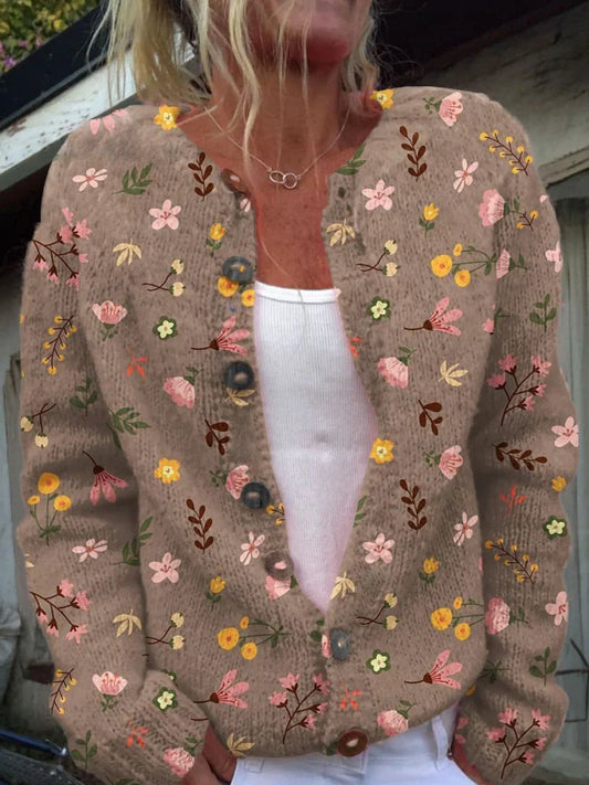 STIVAL BROWN | CARDIGAN OLIVIA EXCLUSIVE