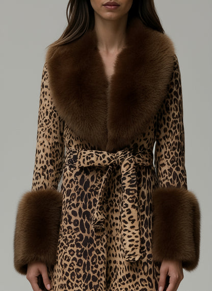 COUT | ABRIGO ANIMAL PRINT OLIVIA®