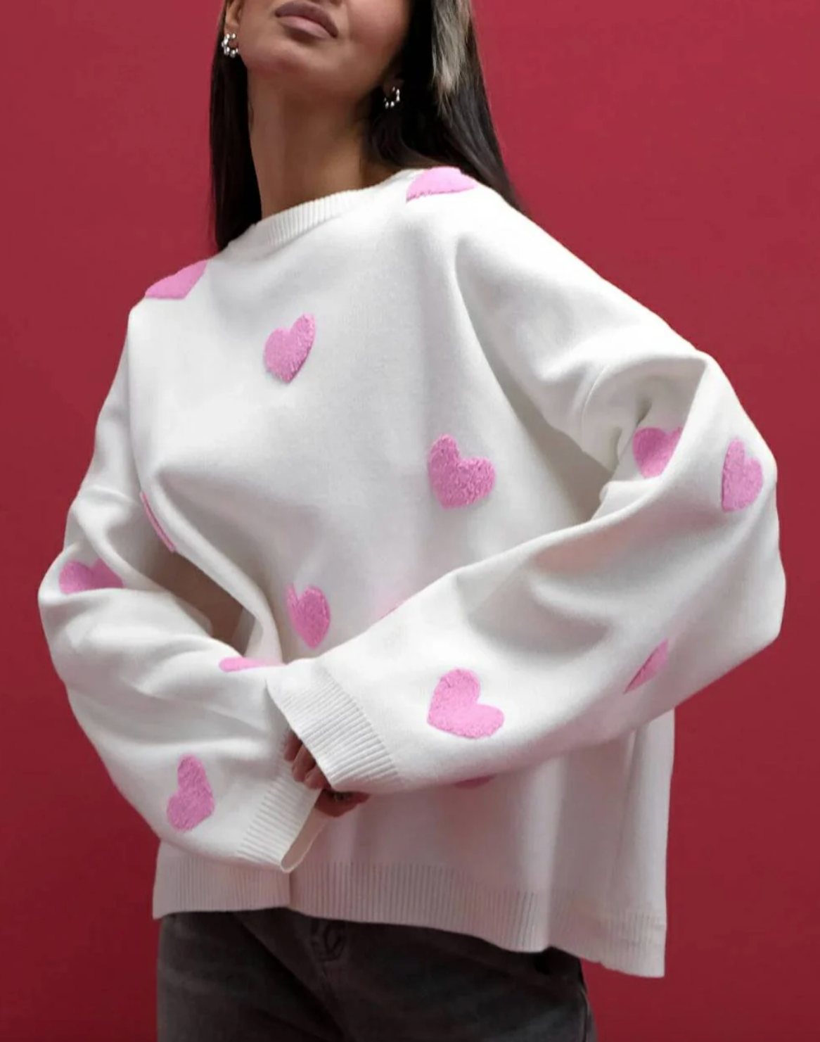 HEART | SUDADERA JERSEY CORAZÓN