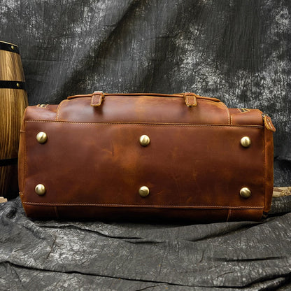 BOLSO DE VIAJE EN PIEL