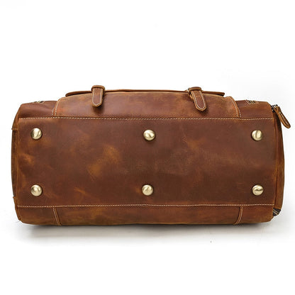 BOLSO DE VIAJE EN PIEL