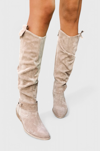 VALENTINA | BOTAS ALTAS DE ANTE