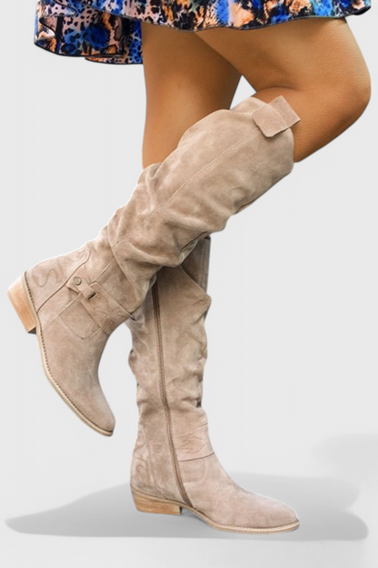 VALENTINA | BOTAS ALTAS DE ANTE