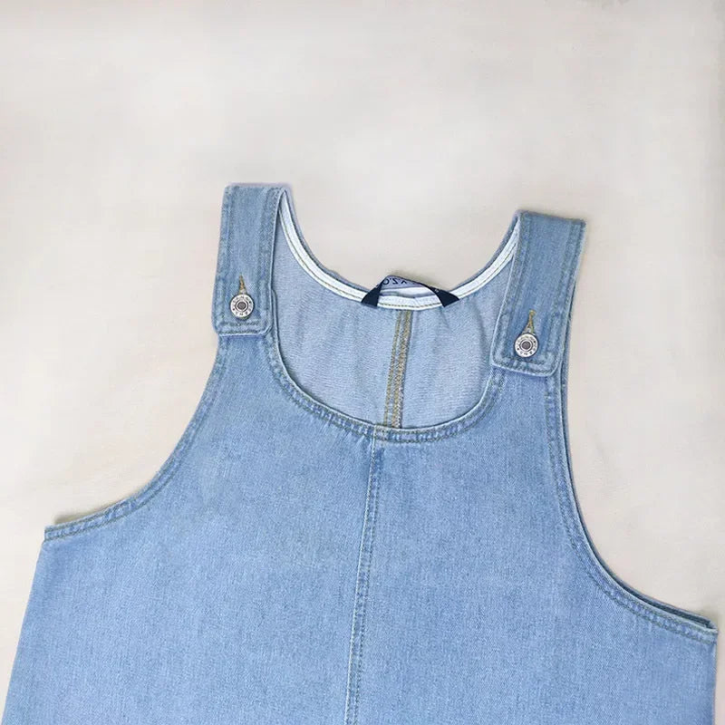LIVIAN | VESTIDO VAQUERO ESTILO PETO