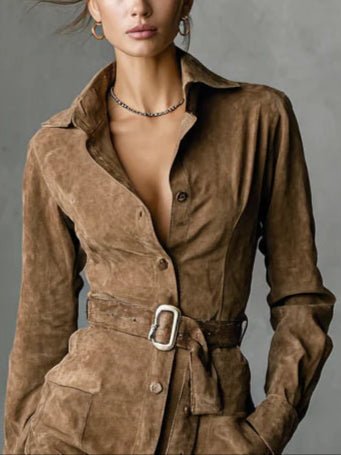 DAKOTA | VESTIDO ANTELINA PREMIUM CON CINTURÓN