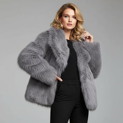 ORLANDO | ABRIGO DE PELO CON SOLAPA