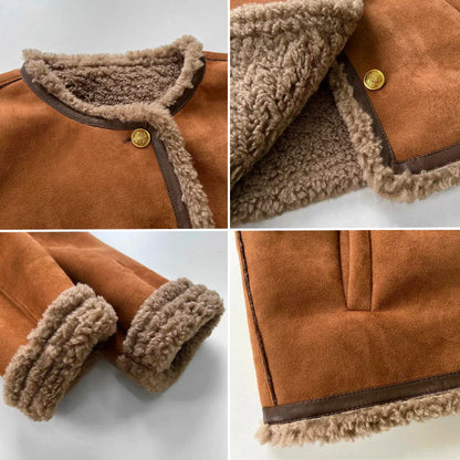 ROSALIA | CHAQUETA BOMBER CON BORREGUITO