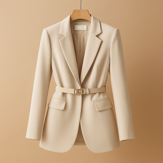 BLAZER CON CINTURÓN OLIVIA EDITION