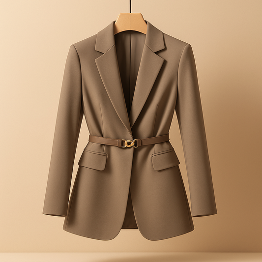 BLAZER CON CINTURÓN OLIVIA EDITION