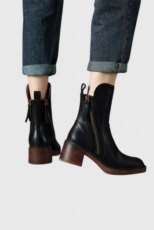 MARIPAZ | BOTAS DE PIEL CUERO