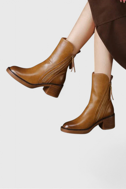 MARIPAZ | BOTAS DE PIEL CUERO