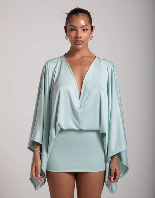 ALLES | VESTIDO OLIVIA CREATION MANGAS OVER